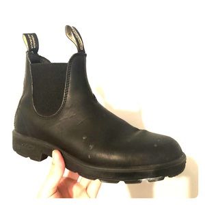 BLUNDSTONE BLACK BOOTS MENS SIZE AUS7.5 / US8.5